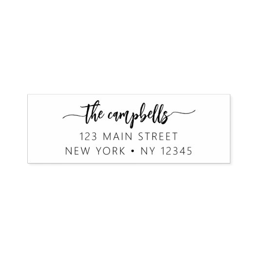 Minimalisator voor professioneel persoonlijk retou  zelfinktende stempel (Design)