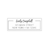 Minimalisator voor professioneel persoonlijk retou  zelfinktende stempel (Design)