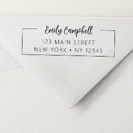 Minimalisator voor professioneel persoonlijk retou  zelfinktende stempel