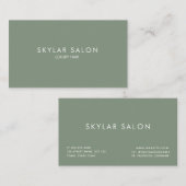 Minimalisator voor professionele opslag visitekaartje (Voorkant / Achterkant)