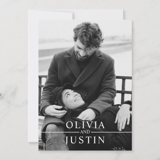 Minimaliseer de datum opslaan kaart (Achterkant)