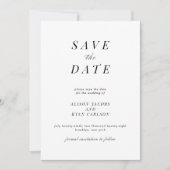 Minimaliseer de datum opslaan kaart (Voorkant)