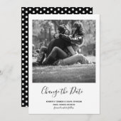 Minimaliseer de datum save the date (Voorkant / Achterkant)