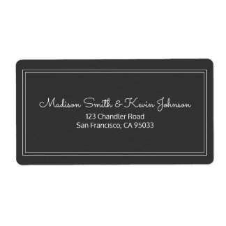 Minimaliseer het Eenvoudige Kromme Adres van de Te Etiket