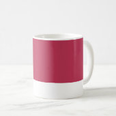 Minimaliseer Jouw naam Red Magenta aan persoonlijk Koffiemok (Voorkant rechts)