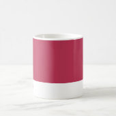 Minimaliseer Jouw naam Red Magenta aan persoonlijk Koffiemok (Center)