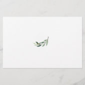 Minimaliseer mijn favoriete geheugen met de bruid flyer (Achterkant)