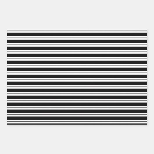 Minimaliseer uw Logo- en bedrijfsnaam-patronen Inpakpapier Vel (Voorkant 2)