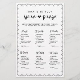 Minimaliseer wat er in je paarse vrijgezellenfeest flyer