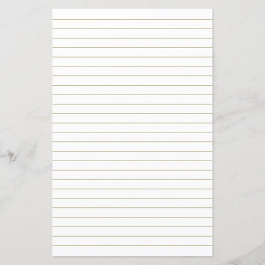 Minimaliserende Dainty Script Gold Wedding Menu Ca (Achterkant)