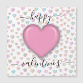 Minimaliserende Happy Valentijn-dag (Voorkant)