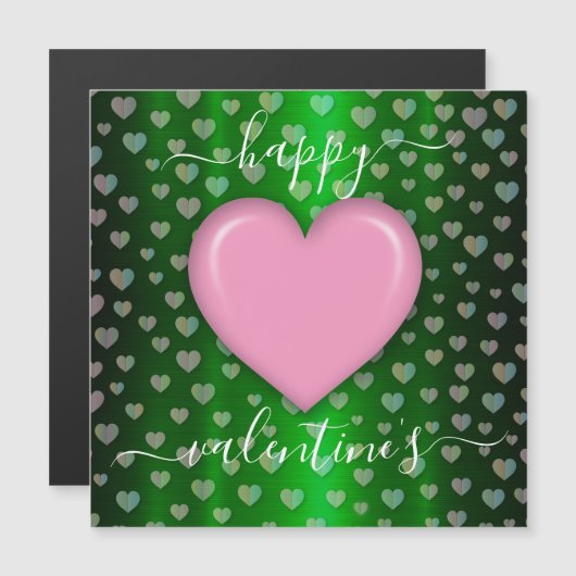 Minimaliserende Happy Valentijn-dag (Voorkant / Achterkant)