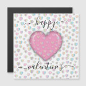 Minimaliserende Happy Valentijn-dag (Voorkant / Achterkant)