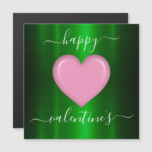 Minimaliserende Happy Valentijn-dag (Voorkant / Achterkant)