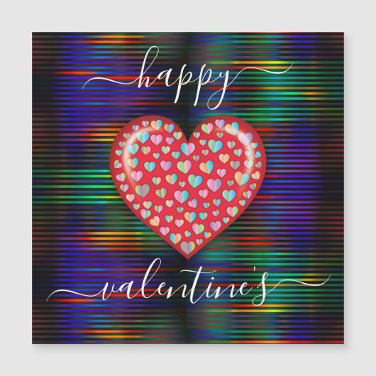 Minimaliserende Happy Valentijn-dag (Voorkant)