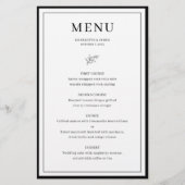 Minimaliserende het menukaart van de Weg van de Ra (Voorkant)