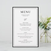 Minimaliserende het menukaart van de Weg van de Ra (Staand voorkant)