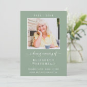 Minimaliserende Kaart van het groene gebed van de (Staand voorkant)