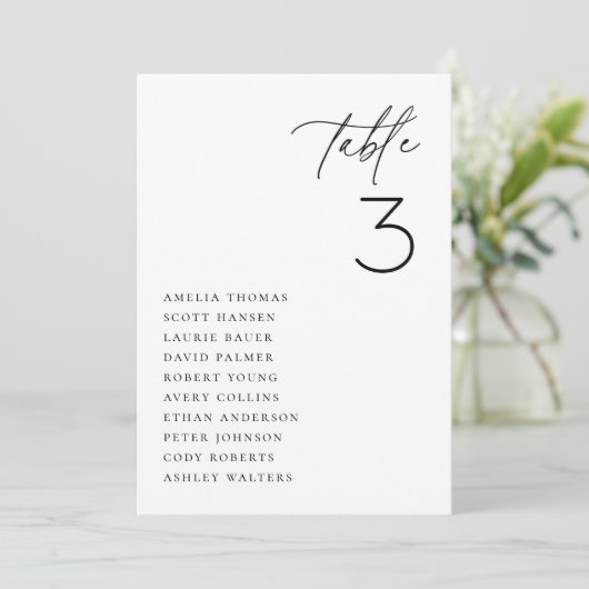 Minimaliserende Kaart voor weddenschappen (Staand voorkant)