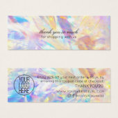 Minimaliserende Moderne Kortingen voor Bedankt van Mini Visitekaartjes (Voorkant /achterkant)