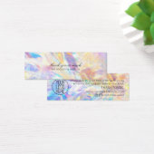 Minimaliserende Moderne Kortingen voor Bedankt van Mini Visitekaartjes (Bureau)