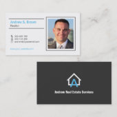 Minimaliserende moderne Visitekaartjes voor foto's (Voorkant / Achterkant)