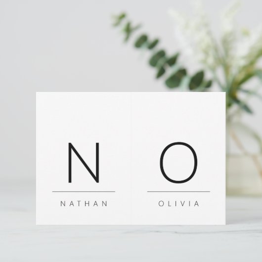 Minimaliserende opnamekaart van gast 2 in 1 aankondiging (Staand voorkant)