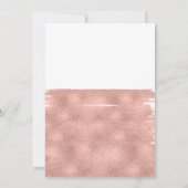 Minimaliserende Photo Afstuderen Announcement Card Aankondiging (Achterkant)