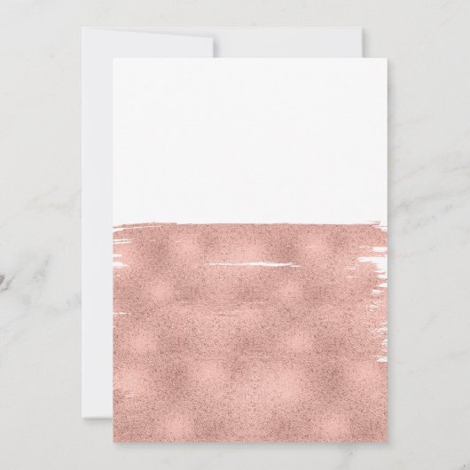 Minimaliserende Photo Afstuderen Announcement Card Aankondiging (Achterkant)