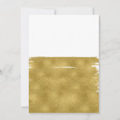 Minimaliserende Photo Afstuderen Announcement Card Aankondiging (Achterkant)