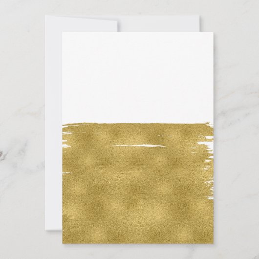 Minimaliserende Photo Afstuderen Announcement Card Aankondiging (Achterkant)