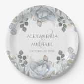 Minimaliserende Simple Wedding Calligraphy Sjabloo Papieren Bordje (Voorkant)