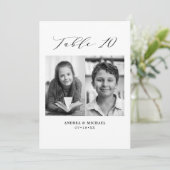 Minimaliserende weddenschapstabel 10 Aantal en Afb Aankondiging (Staand voorkant)