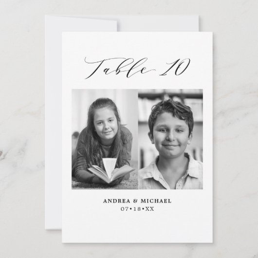 Minimaliserende weddenschapstabel 10 Aantal en Afb Aankondiging (Achterkant)