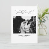 Minimaliserende weddenschapstabel 12 Aantal en Afb Aankondiging (Staand voorkant)