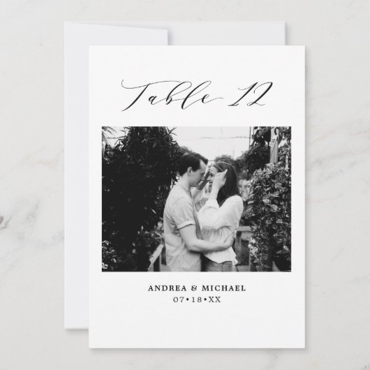 Minimaliserende weddenschapstabel 12 Aantal en Afb Aankondiging (Achterkant)