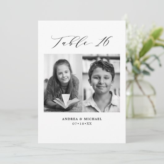 Minimaliserende weddenschapstabel 16 Aantal en Kaa Aankondiging (Staand voorkant)