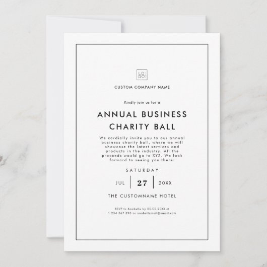 Minimaliserende whitepestaffer voor bedrijven kaart (Voorkant)