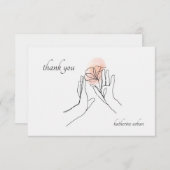 Minimaliserende zandbak met dank aan uw kaart (Voorkant / Achterkant)