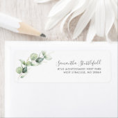 Minimaliseringsadres Eucalyptus Greenery Etiket (Insitu)