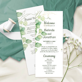 Minimaliseringsprogramma Eucalyptus Waterverf Programmakaart