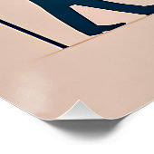 minimalism image of an ordinary person greeting go perfect poster (Hoek)