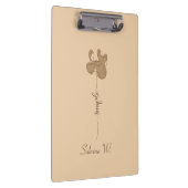 Minimalism Simple Flower Clipboard Klembord (Rechts)