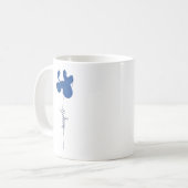 Minimalism Simple Flower Mug Koffiemok (Voorkant links)