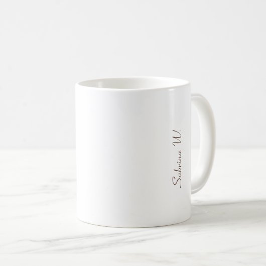 Minimalism Simple Flower Mug Koffiemok (Voorkant rechts)