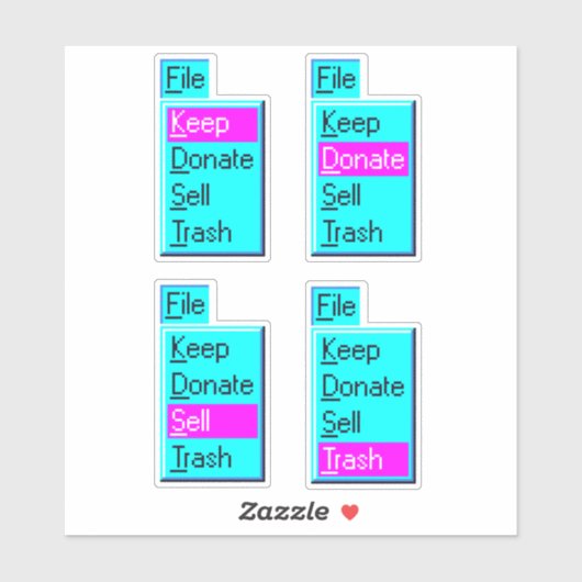 Minimalisme 95 stickerblad sticker (Vel)