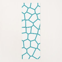 Minimalisme Abstracte Bleke Turquoise White Cells