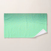 Minimalisme Abstracte kunst Bleek Turquoise Green  Bad Handdoek (Handdoek)