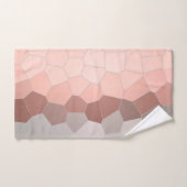 Minimalisme Abstracte kunstpasta grijze cellen Bad Handdoek (Handdoek)