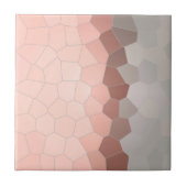 Minimalisme Abstracte kunstpasta grijze cellen Tegeltje (Voorkant)